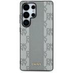DKNY MagSafe dėklas Samsung Galaxy S25 Ultra – pilkas