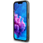 Guess MagSafe dėklas iPhone 16e – juodas
