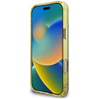 Guess MagSafe dėklas iPhone 16 Pro – rudas