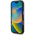 Guess MagSafe dėklas iPhone 16 Pro – juodas