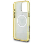 Guess MagSafe dėklas iPhone 16 Pro Max – rudas