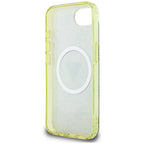 Guess MagSafe dėklas iPhone 16e – rudas