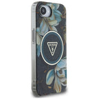 Guess MagSafe dėklas iPhone 16e – juodas