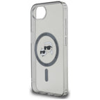 Karl Lagerfeld MagSafe dėklas iPhone 16e – juodas