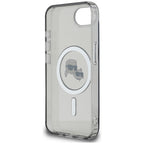 Karl Lagerfeld MagSafe dėklas iPhone 16e – juodas