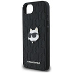 Karl Lagerfeld Monogram dėklas iPhone 16e – juodas