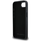 Karl Lagerfeld Monogram dėklas iPhone 16e – juodas