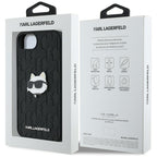 Karl Lagerfeld Monogram dėklas iPhone 16e – juodas