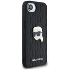 Karl Lagerfeld dėklas iPhone 16e – juodas