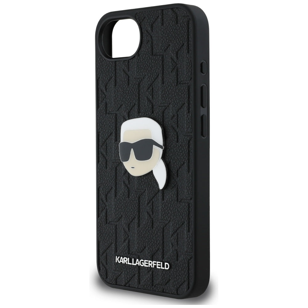 Karl Lagerfeld dėklas iPhone 16e – juodas