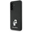 Karl Lagerfeld Saffiano dėklas Samsung Galaxy A56 – juodas -- Samsung Galaxy A56 5G