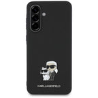 Karl Lagerfeld Saffiano dėklas Samsung Galaxy A56 – juodas -- Samsung Galaxy A56 5G