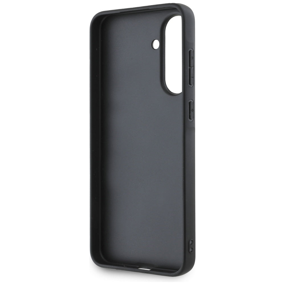 Karl Lagerfeld Saffiano dėklas Samsung Galaxy A56 – juodas -- Samsung Galaxy A56 5G