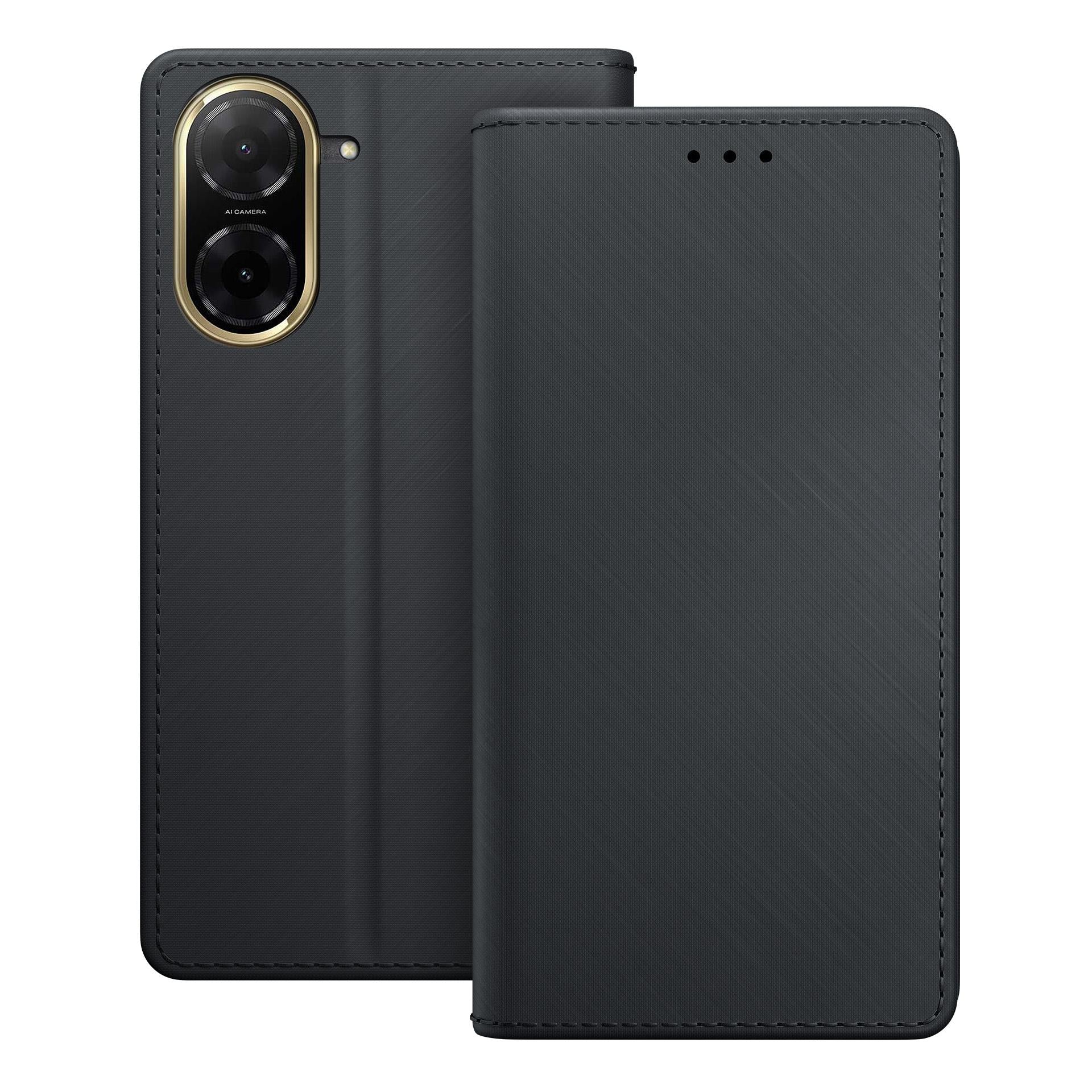 3mk piniginės dėklas, skirtas Xiaomi Redmi A5 4G - juodas -- Xiaomi Redmi A5 4G