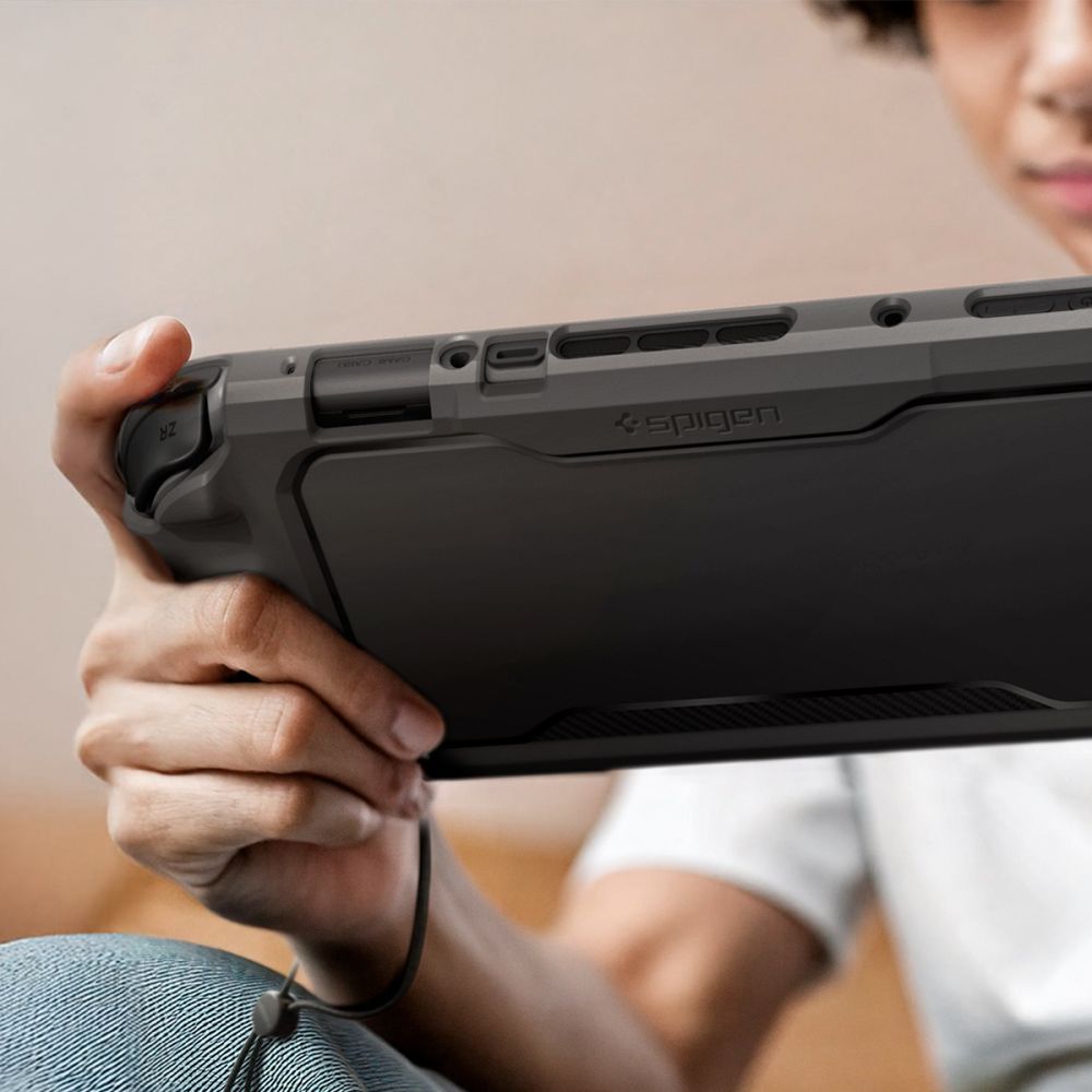 Spigen Rugged Armor dėklas Nintendo Switch 2 – juodas -- Cell phone cases and covers