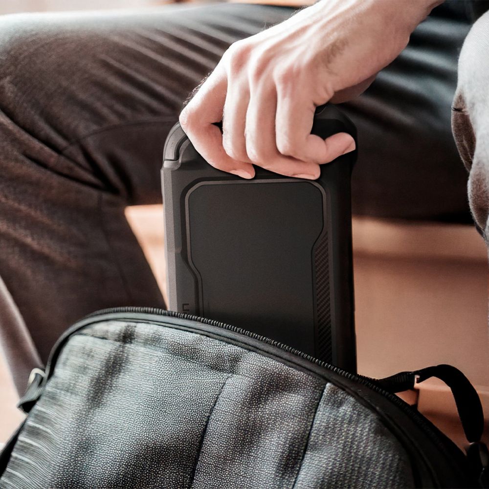 Spigen Rugged Armor dėklas Nintendo Switch 2 – juodas -- Cell phone cases and covers