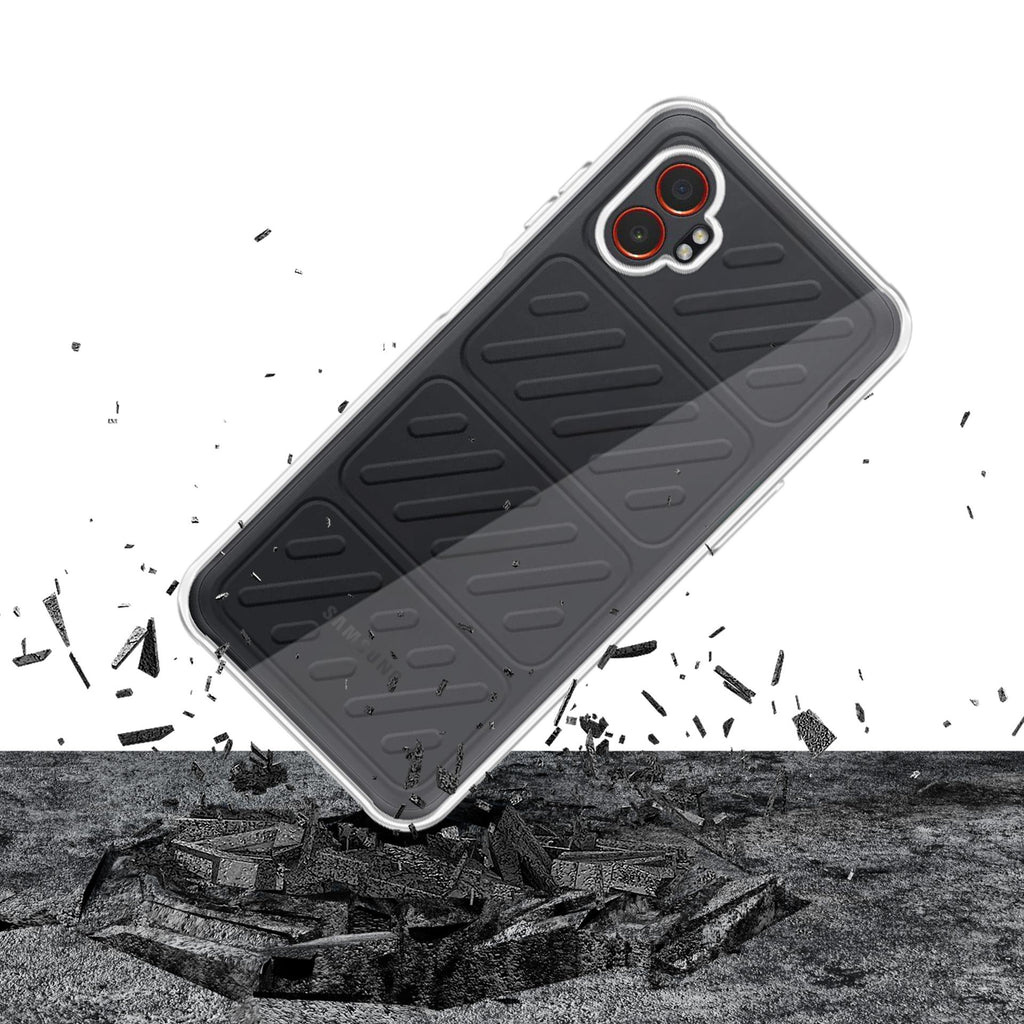 3mk skaidrus dėklas, skirtas Samsung Galaxy XCover 7 Pro - skaidrus -- Samsung Galaxy XCover 7 Pro