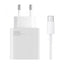 Xiaomi BHR9462EU 120W 6A USB-A sieninis įkroviklis su USB-C laidu - baltas