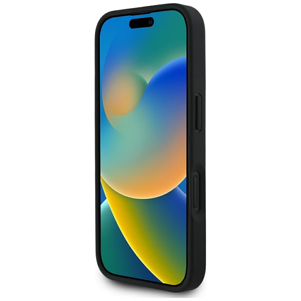 Guess MagSafe dėklas iPhone 16 – juodas