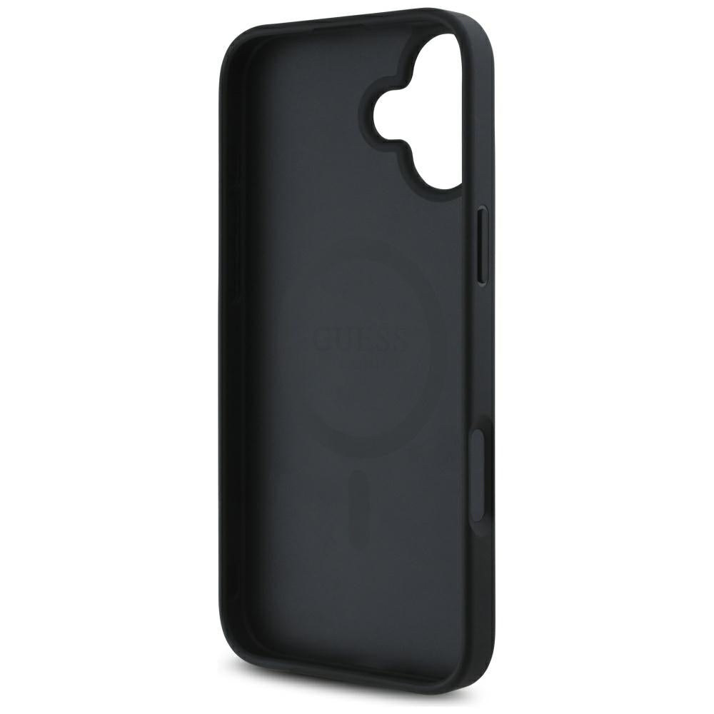 Guess MagSafe dėklas iPhone 16 – juodas