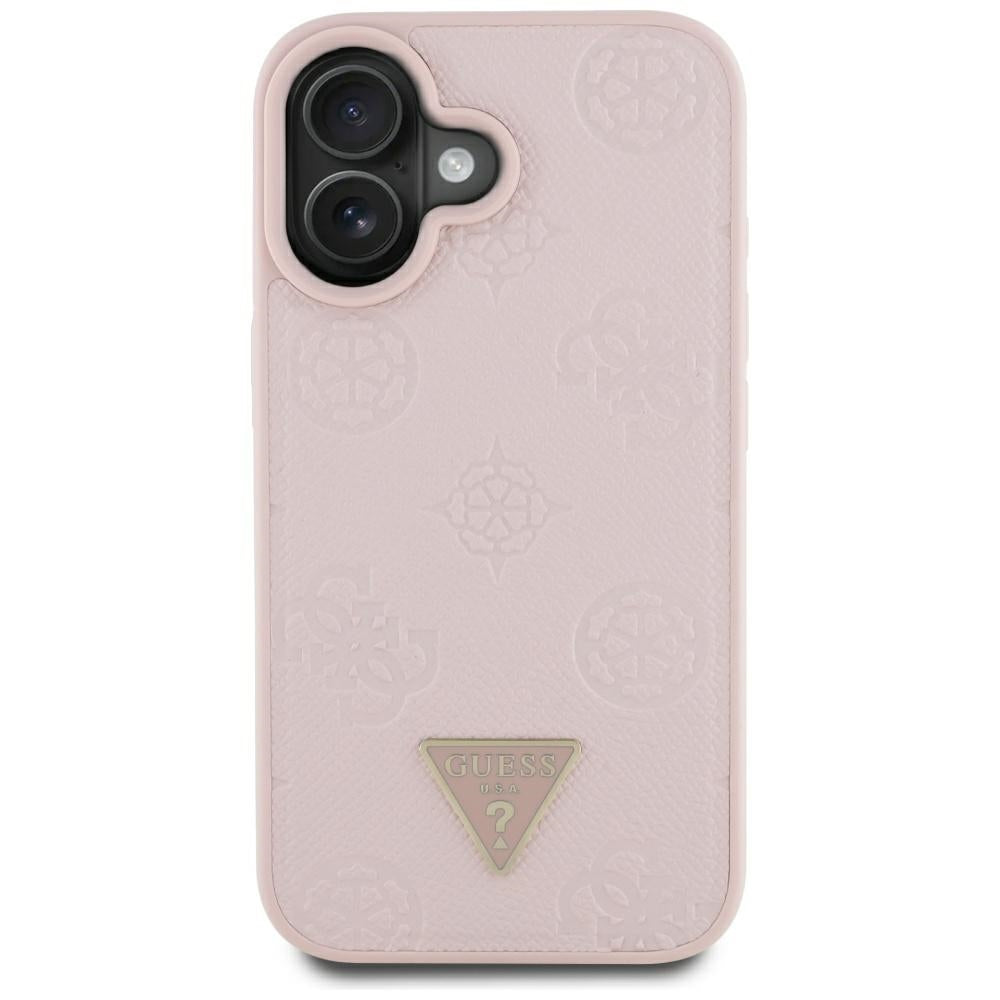 Guess MagSafe dėklas iPhone 16 – rožinis