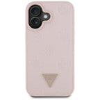 Guess MagSafe dėklas iPhone 16 – rožinis