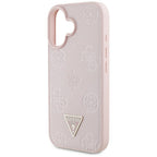 Guess MagSafe dėklas iPhone 16 – rožinis