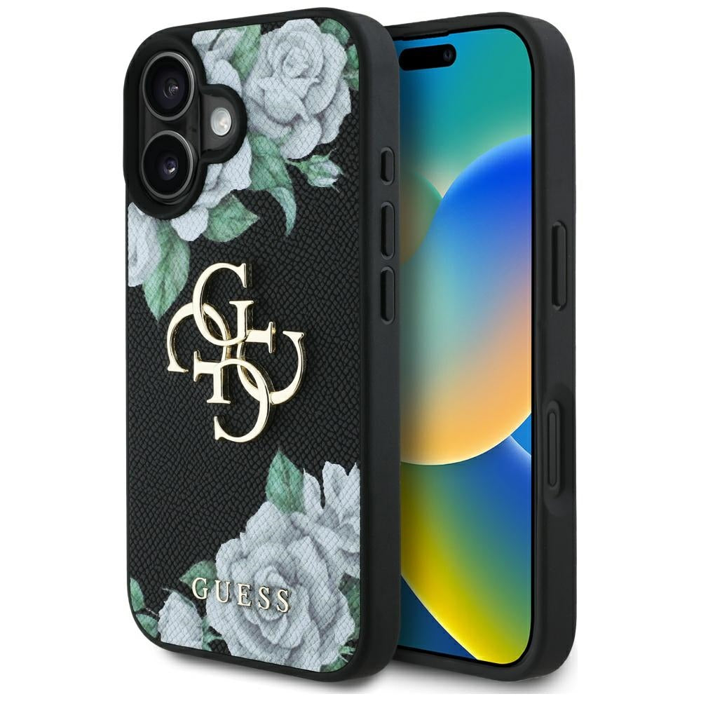 Guess eko odos dėklas iPhone 16 (6,1") – juodas