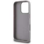 Guess dėklas iPhone 16 Pro – violetinis, Grained Roses