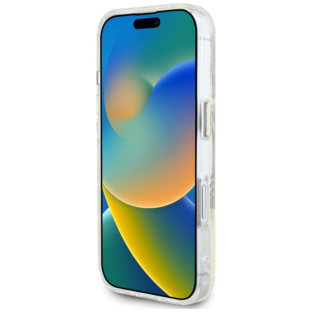 Guess MagSafe dėklas iPhone 16 – baltas