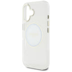 Guess MagSafe dėklas iPhone 16 – baltas