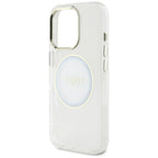 Guess MagSafe dėklas iPhone 16 Pro – baltas