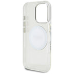 Guess MagSafe dėklas iPhone 16 Pro – baltas