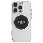 Guess MagSafe dėklas iPhone 16 Pro – juodas -- iPhone 16 Pro