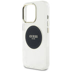 Guess MagSafe dėklas iPhone 16 Pro – juodas -- iPhone 16 Pro
