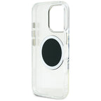 Guess MagSafe dėklas iPhone 16 Pro Max – juodas