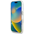 Guess MagSafe dėklas iPhone 16 – rožinis