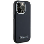 Karl Lagerfeld MagSafe dėklas iPhone 15 Pro – juodas
