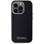 Karl Lagerfeld MagSafe dėklas iPhone 15 Pro Max – juodas