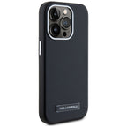 Karl Lagerfeld MagSafe dėklas iPhone 15 Pro Max – juodas