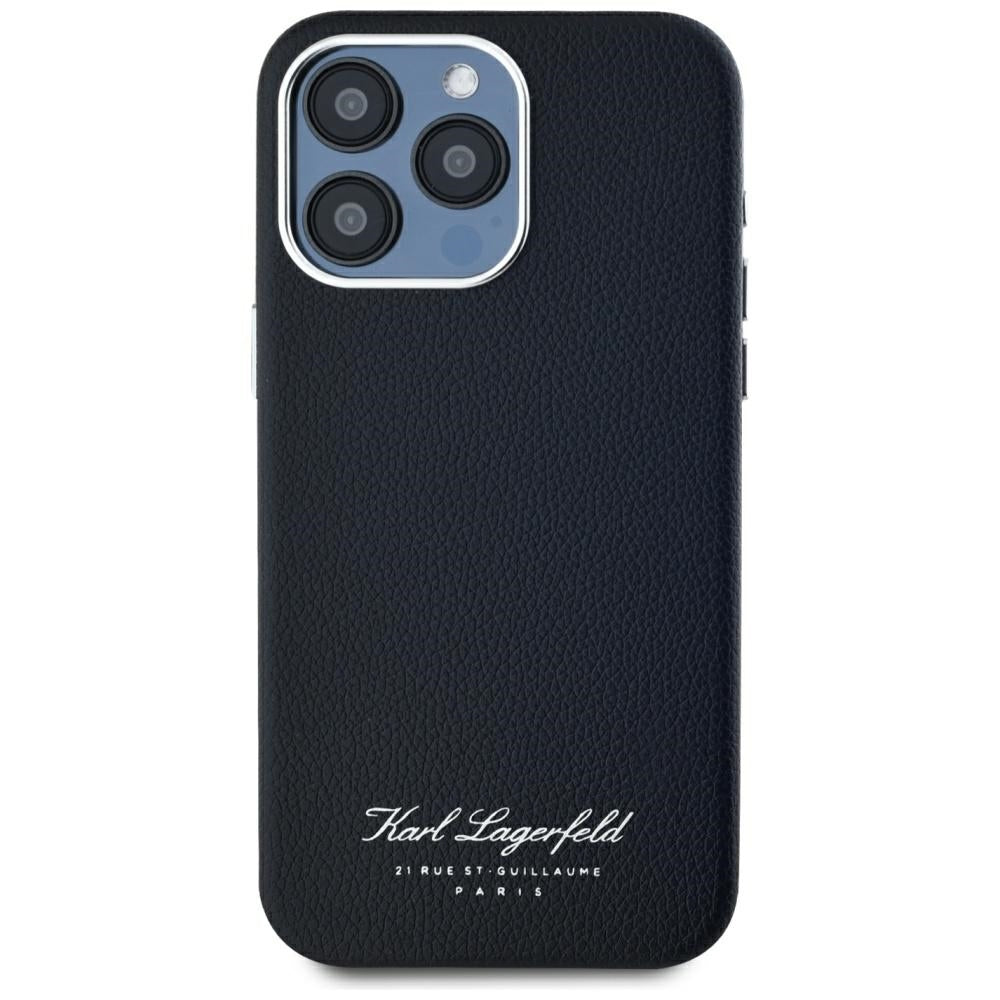 Karl Lagerfeld Hotel RSG dėklas iPhone 15 Pro – juodas