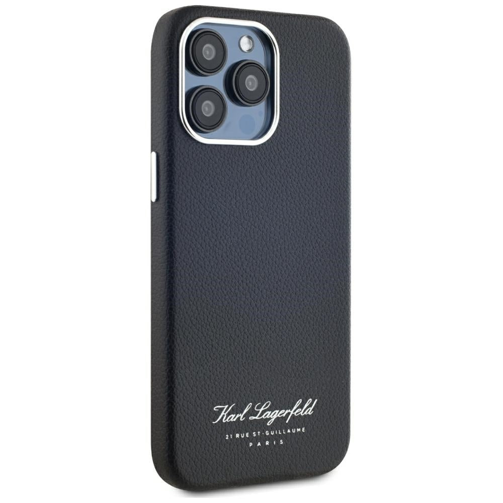 Karl Lagerfeld Hotel RSG dėklas iPhone 15 Pro – juodas