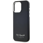 Karl Lagerfeld Hotel RSG dėklas iPhone 15 Pro – juodas