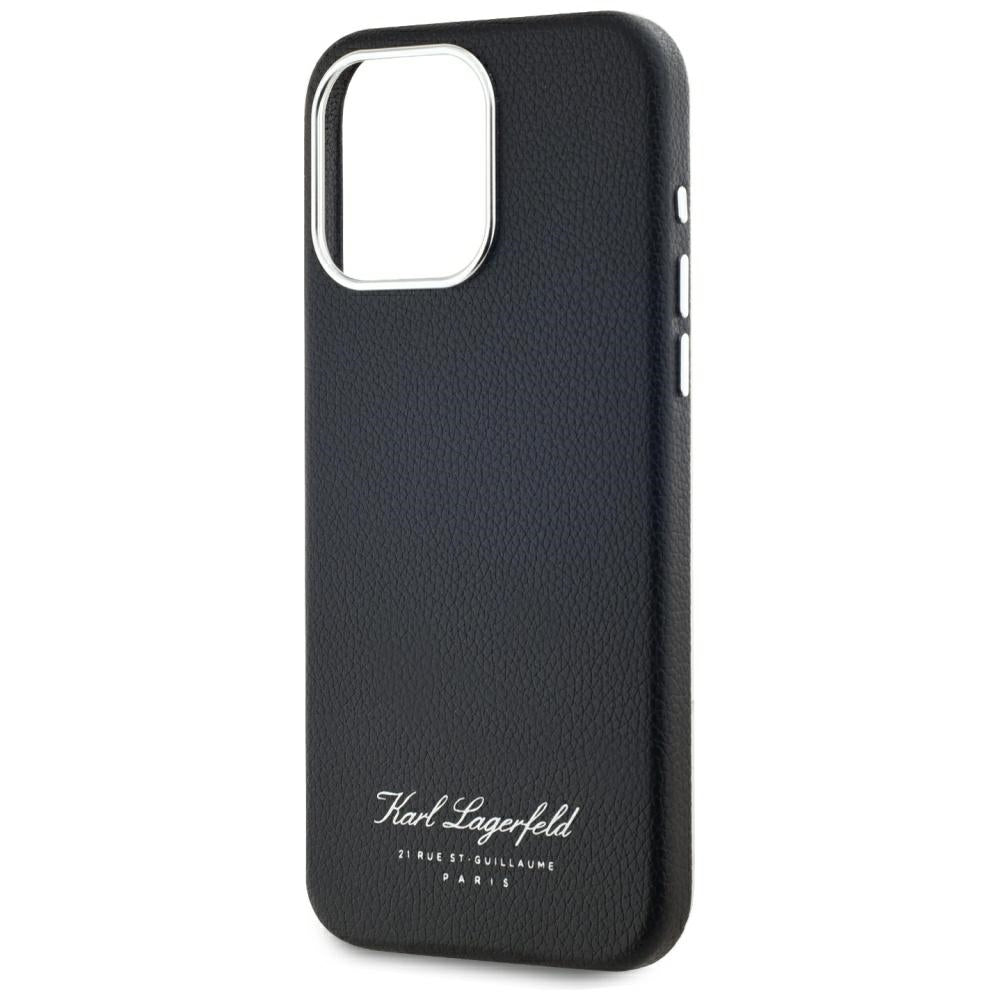 Karl Lagerfeld Hotel RSG dėklas iPhone 15 Pro – juodas