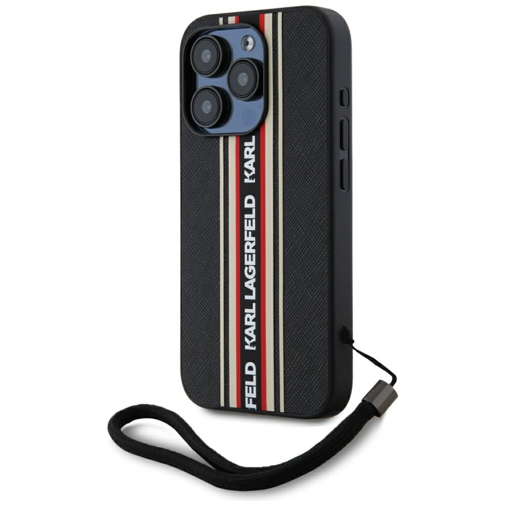 Karl Lagerfeld dėklas iPhone 15 Pro Max – raudonas