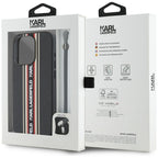 Karl Lagerfeld dėklas iPhone 15 Pro Max – raudonas