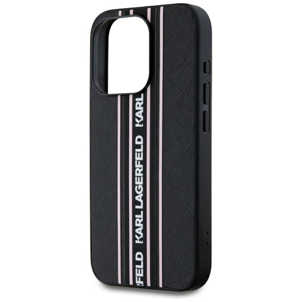 Karl Lagerfeld dėklas iPhone 15 Pro Max – rožinis