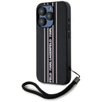 Karl Lagerfeld dėklas iPhone 15 Pro – rožinis