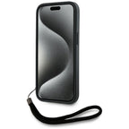 Karl Lagerfeld dėklas iPhone 15 Pro – rožinis