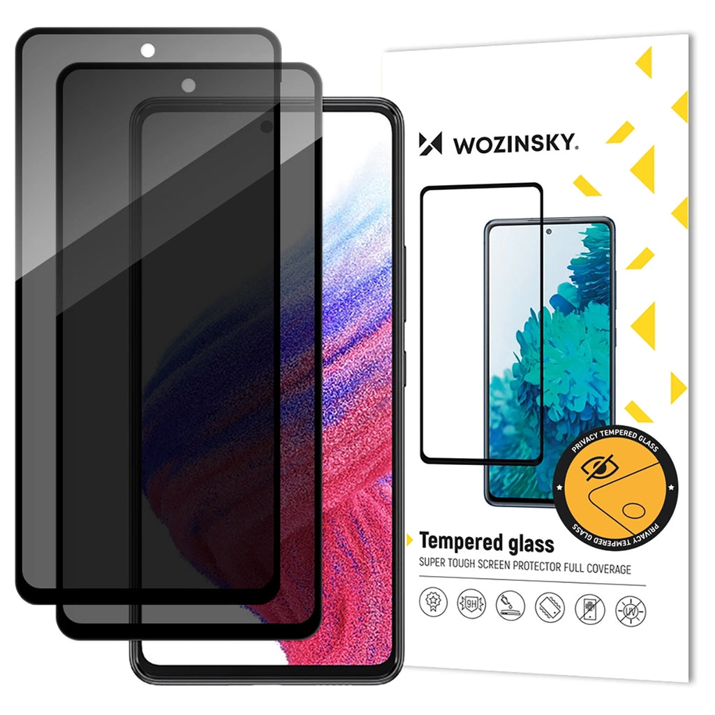 Wozinsky privatumo grūdintas stiklas Redmi Note 14S (2 vnt.)